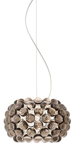 Caboche Plus Piccola LED Lampa Wisząca Grey - Foscarini