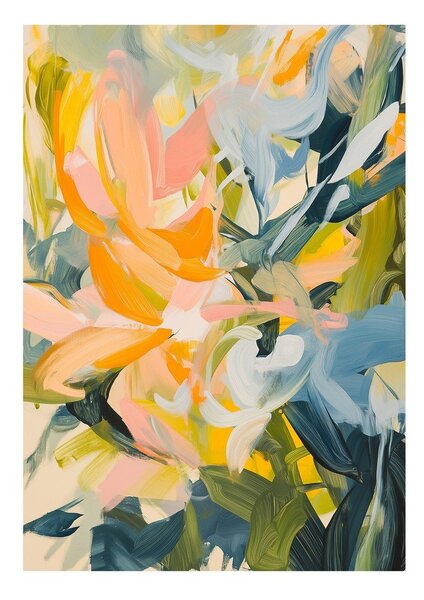 Obraz drukowany na płótnie 70x100 cm Floral Gust – Styler