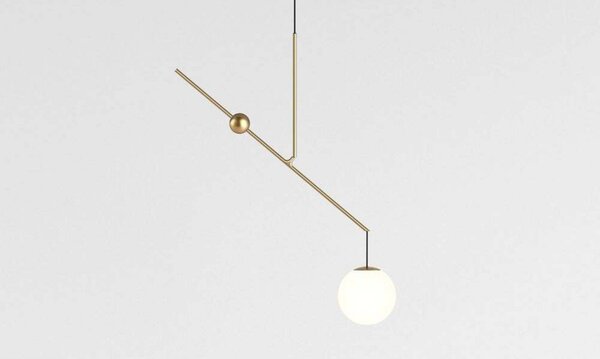 Lampa Wisząca Luceplan, czarny, jadalnia, metal