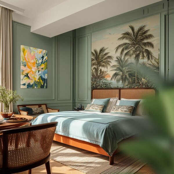 Obraz drukowany na płótnie 70x100 cm Floral Gust – Styler