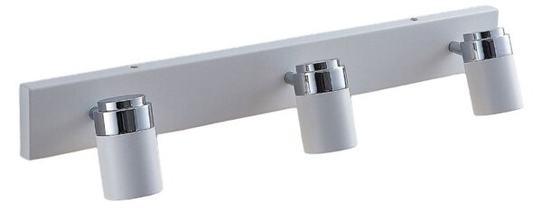 Lampa Sufitowa Lindby, Kardo, ściemnialny, biały, salon, metal, nowoczesny