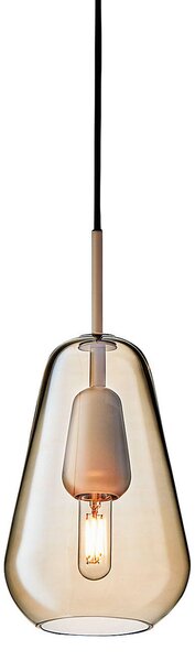 Lampa Wisząca Nuura Aps, Anoli 1, ściemnialny, złoty | mosiężny, salon, szkło, design