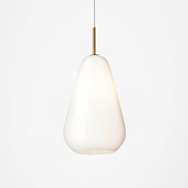 Lampa Wisząca Nuura Aps, Anoli 1, ściemnialny, biały, salon, szkło, design
