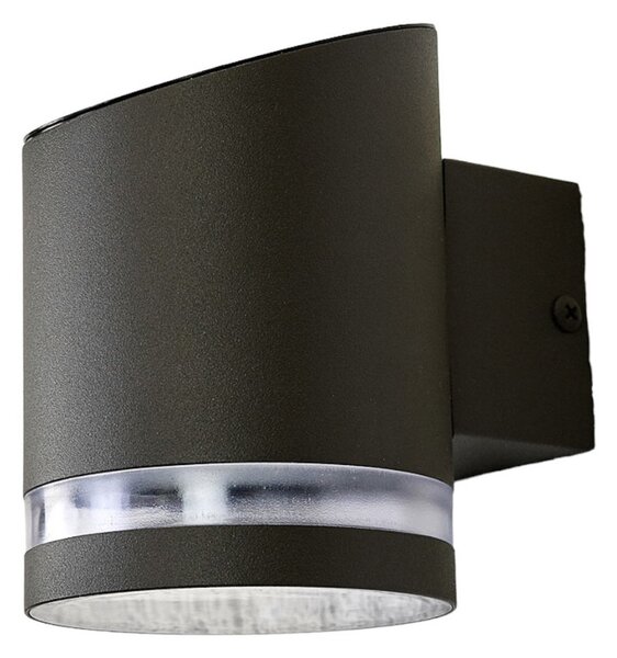 Zewnętrzna Lampa Lindby, Melinda, szary, taras, metal, nowoczesny
