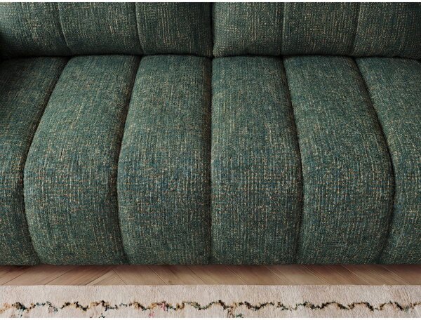 Ciemnozielona sofa 242 cm Nesty – Bobochic Paris
