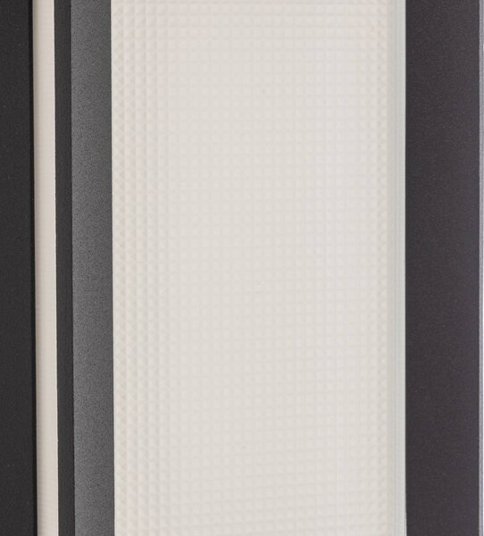 BEGA Kinkiet zewnętrzny 22733 K3, czarny, aluminium