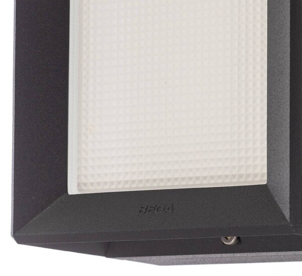 BEGA Kinkiet zewnętrzny 22733 K3, czarny, aluminium