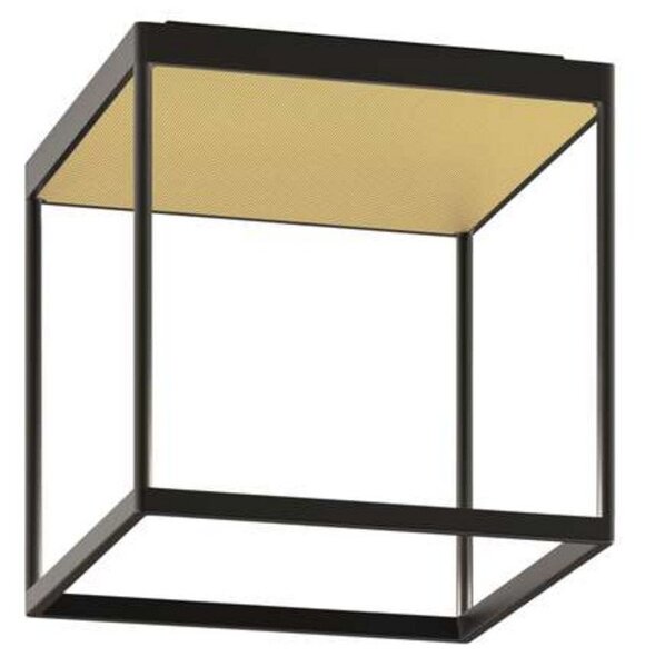 Lampa Sufitowa Serien Lighting, ściemnialny, czarny, salon, aluminium