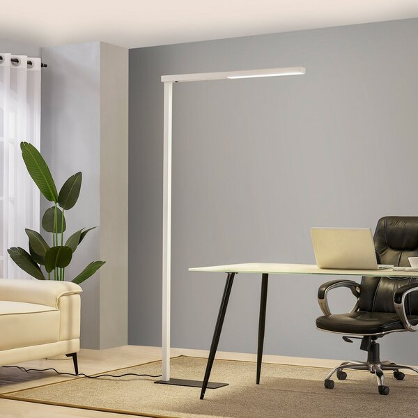 Lampa Podłogowa Arcchio, Tamilo, biały, gabinet | pracownia, metal, nowoczesny