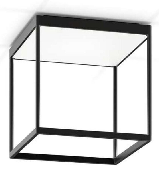 Lampa Sufitowa Serien Lighting, ściemnialny, czarny, salon, aluminium