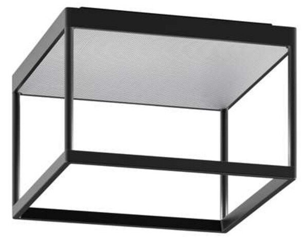 Lampa Sufitowa Serien Lighting, ściemnialny, czarny, salon, aluminium
