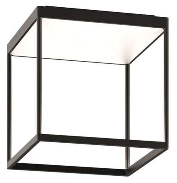 Lampa Sufitowa Serien Lighting, ściemnialny, czarny, salon, aluminium