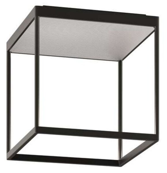 Lampa Sufitowa Serien Lighting, ściemnialny, czarny, salon, aluminium