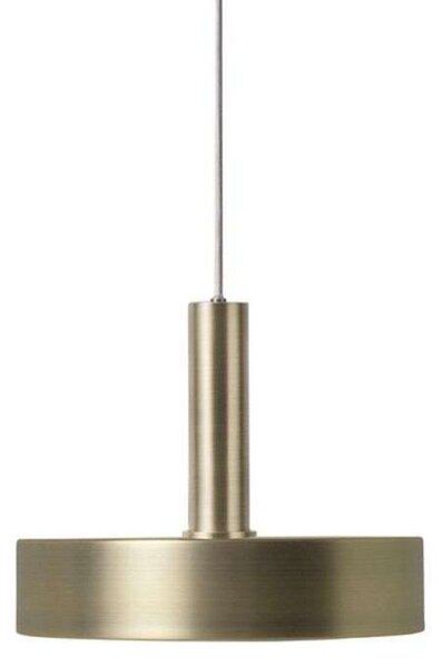 Lampa Wisząca ferm LIVING, złoty | mosiężny, salon, metal