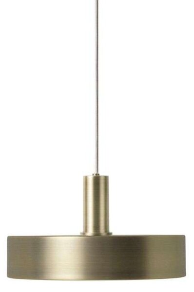 Lampa Wisząca ferm LIVING, złoty | mosiężny, salon, metal