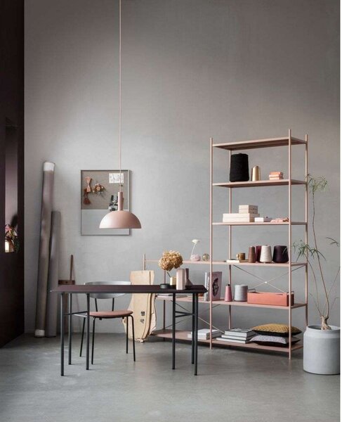 Lampa Wisząca ferm LIVING, złoty | mosiężny, salon, metal