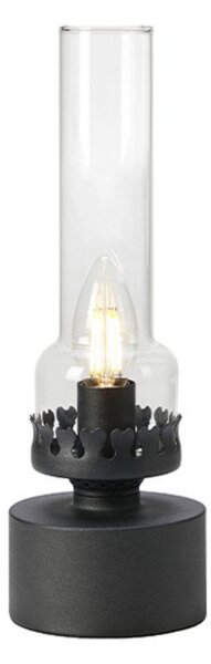 Kandella 1 Lampa Stołowa Sandy Black/Clear - Markslöjd