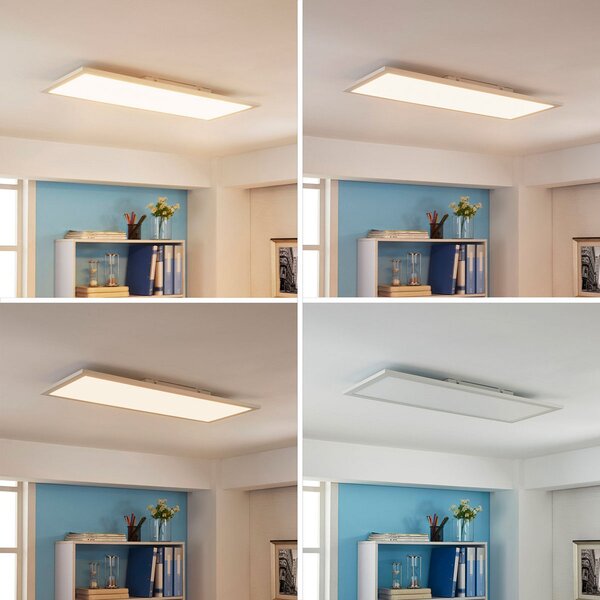 Lampa Sufitowa Arcchio, Enja, ściemnialny, biały, gabinet | pracownia, metal