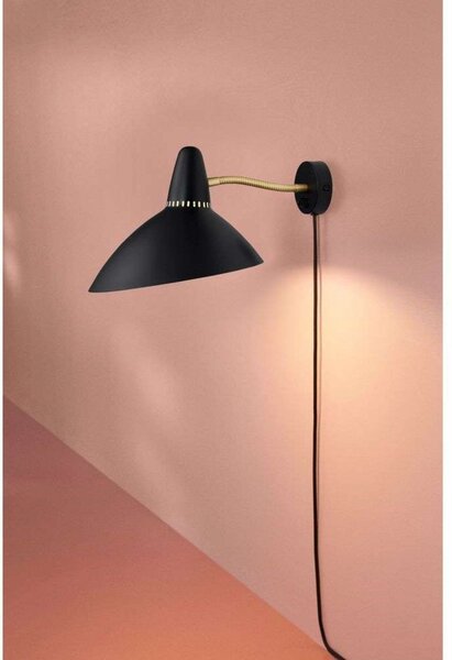 Lampa Ścienna Warm Nordic, Lightsome, czarny, salon, metal, skandynawski