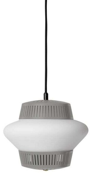Lampa Wisząca Warm Nordic, Opal Arch, ściemnialny, szary, jadalnia, metal, design