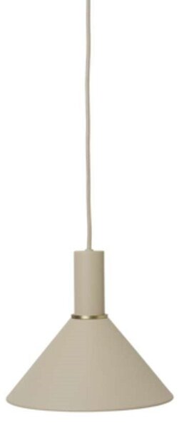 Collect Lampa Wisząca Cone Low Cashmere - Ferm Living