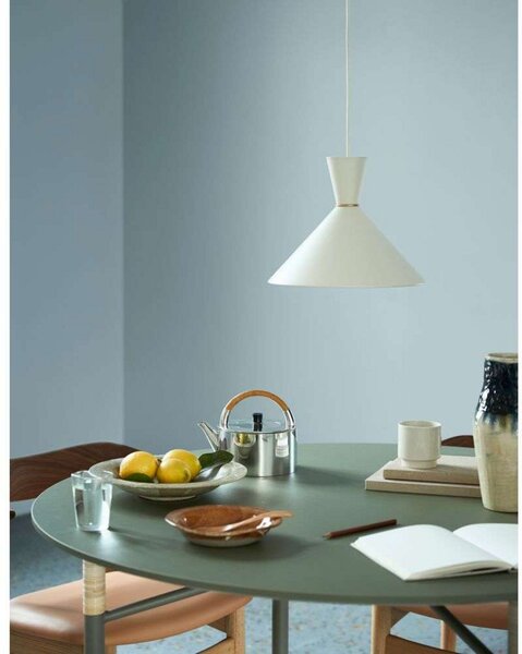 Lampa Wisząca Warm Nordic, Bloom, ściemnialny, biały, jadalnia, metal, vintage