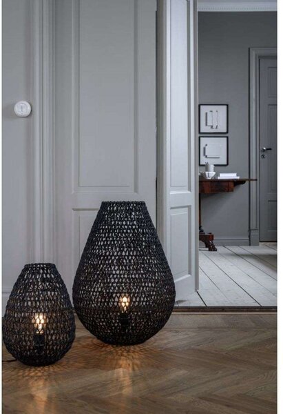 Lampa Stołowa Watt & Veke, czarny, salon, papier | karton, skandynawski