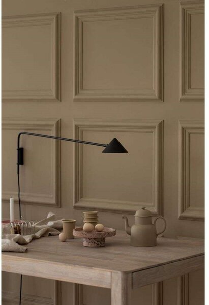 Lampa Ścienna Watt & Veke, ściemnialny, czarny, salon, metal, skandynawski