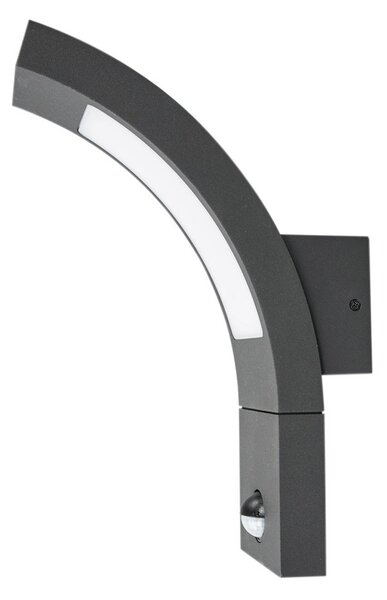 Zewnętrzna Lampa Lucande, Juvia, czarny, metal, nowoczesny