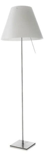 Costanza Lampa Podłogowa Fixed Alu/Mistic White - Luceplan