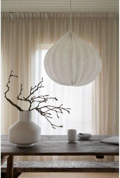 Lampa Wisząca Watt & Veke, ściemnialny, biały, salon, papier | karton, skandynawski