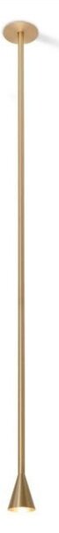 Lampa Wisząca Trizo21, złoty | mosiężny, salon, mosiądz