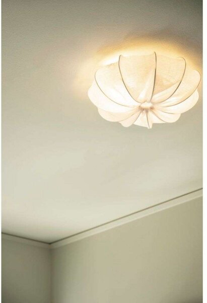Lampa Sufitowa Watt & Veke, ściemnialny, biały, sypialnia, tkanina | tekstylia, skandynawski