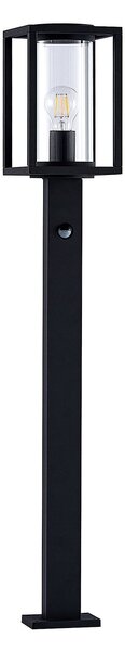 Zewnętrzna Lampa Lucande, Ferda, czarny, taras, aluminium, nowoczesny