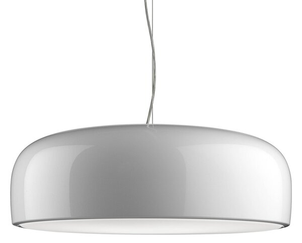 Lampa Wisząca FLOS, Smithfield, ściemnialny, biały, salon, metal, design