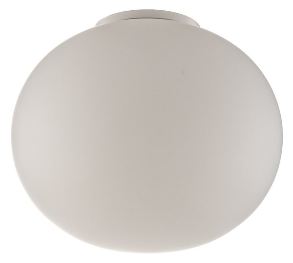 Lampa Sufitowa FLOS, GLO-BALL, ściemnialny, biały, salon, szkło, design