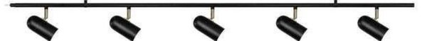 Lampa Sufitowa Globen Lighting, czarny, salon, metal