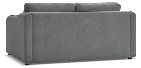 Ciemnoszara sofa do spania/rozkładana 178 cm Lenny – Bobochic Paris