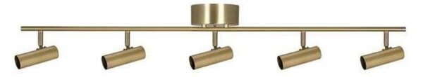 Hubble 5 Lampa Sufitowa Long Brushed Brass - Globen Lighting