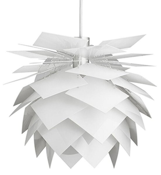 Lampa Wisząca Dyberg Larsen, PineApple S, ściemnialny, biały, salon, tworzywo sztuczne, design