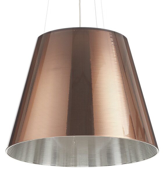 Lampa Wisząca FLOS, KTRIBE, ściemnialny, antyczny mosiądz, salon, tworzywo sztuczne, design