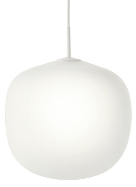 Lampa Wisząca Muuto, biały, jadalnia, szkło