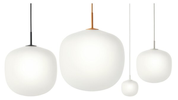 Lampa wisząca Rime Ø25 Biała/Szara - Muuto
