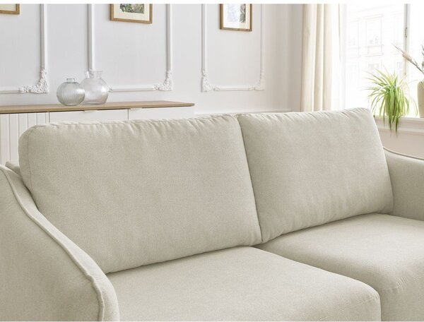 Beżowa sofa do spania/rozkładana 178 cm Lenny – Bobochic Paris
