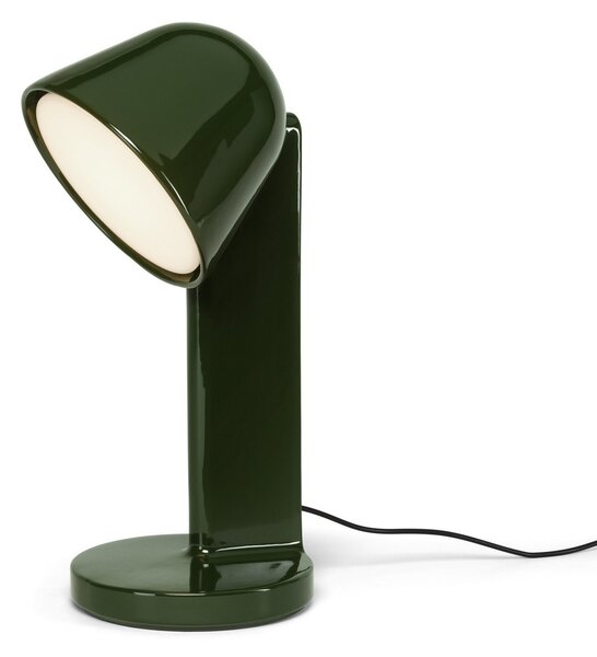 Lampa Stołowa FLOS, Céramique Down, ściemnialny, zielony, salon, ceramika, design