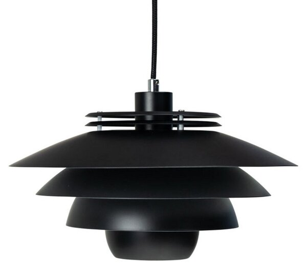 Lampa Wisząca Dyberg Larsen, Ejka, ściemnialny, czarny, salon, metal, design