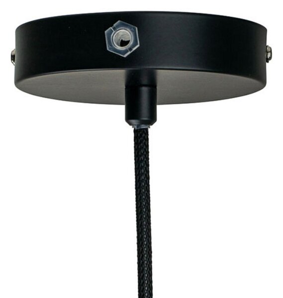 Lampa Wisząca Dyberg Larsen, Ejka, ściemnialny, czarny, salon, metal, design