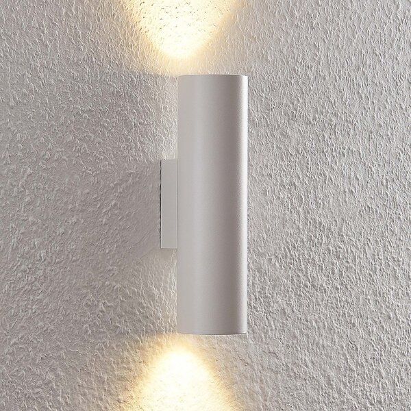 Lampa Ścienna Arcchio, Brinja, ściemnialny, biały, przedpokój, aluminium, nowoczesny