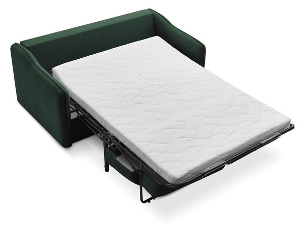 Zielona sofa do spania/rozkładana 178 cm Lenny – Bobochic Paris
