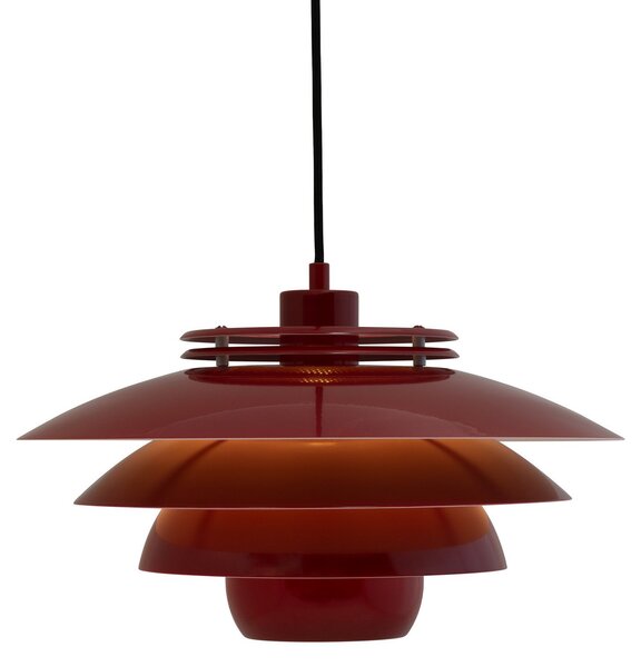 Lampa Wisząca Dyberg Larsen, Ejka, ściemnialny, czerwony, salon, metal, design